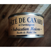 Pâté de canard à l'Armagnac artisanal 